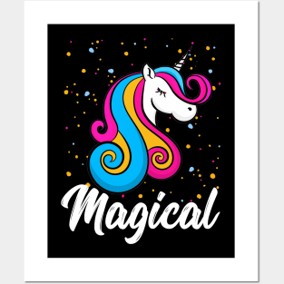 Magical Unicorn Posters and Art